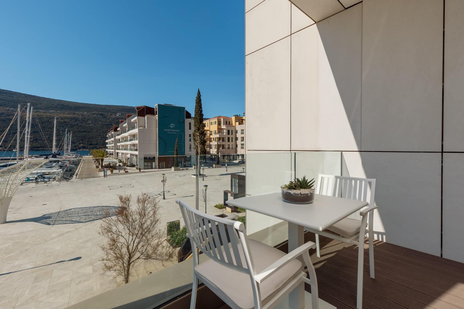 Furnished One Bedroom Marina View Apartment Portonovi, Herceg Novi (12)