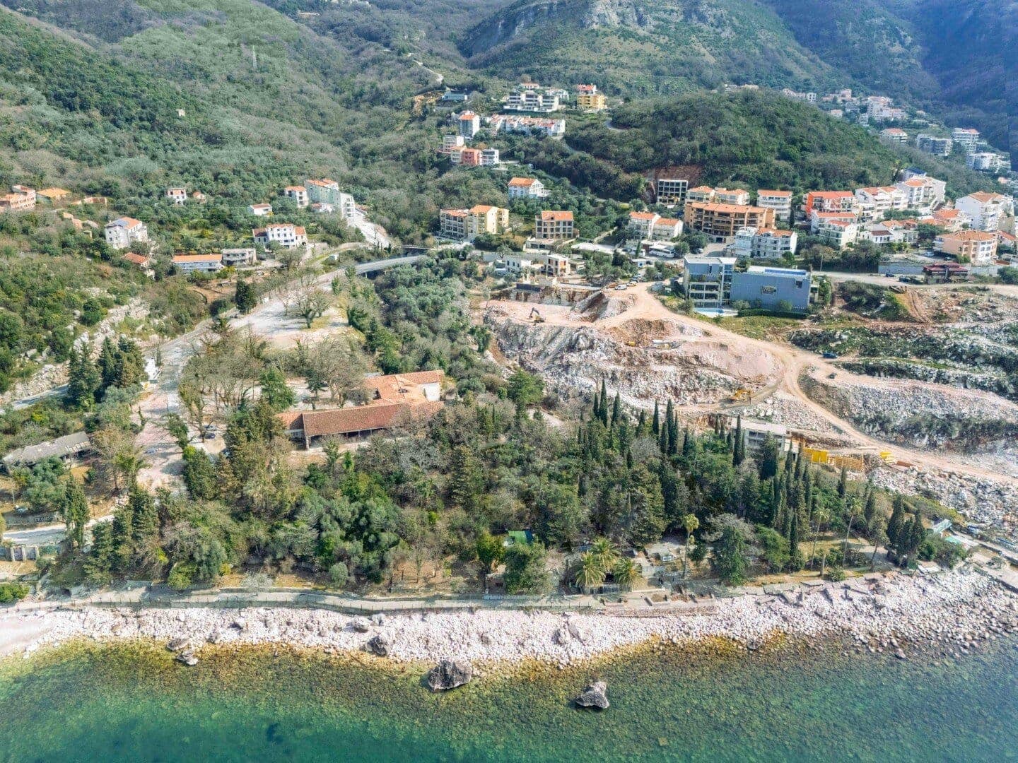 Urbanized land for villa, Kamenovo, Budva (7)