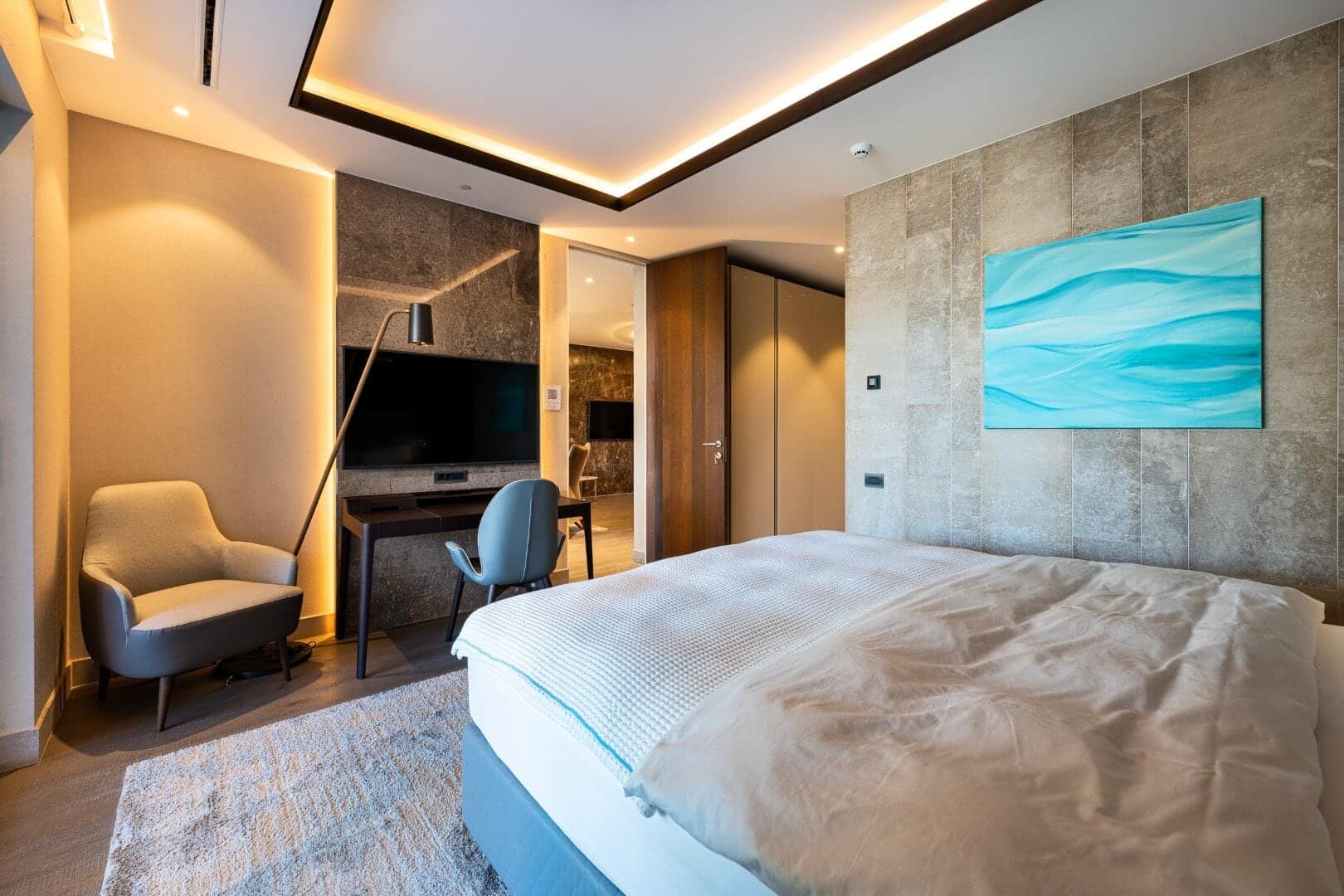 Exclusive Two-Bedroom Apartment with Sea View, Djurasevici, Tivat (11)