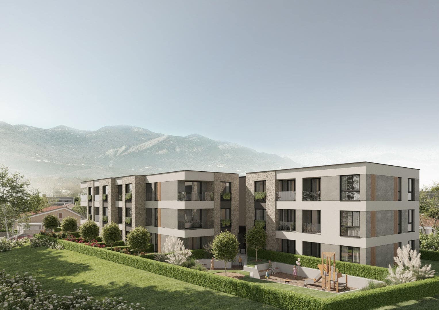 Two-bedroom Apartment in new Residential Complex, Kotor, Radanovići (16)