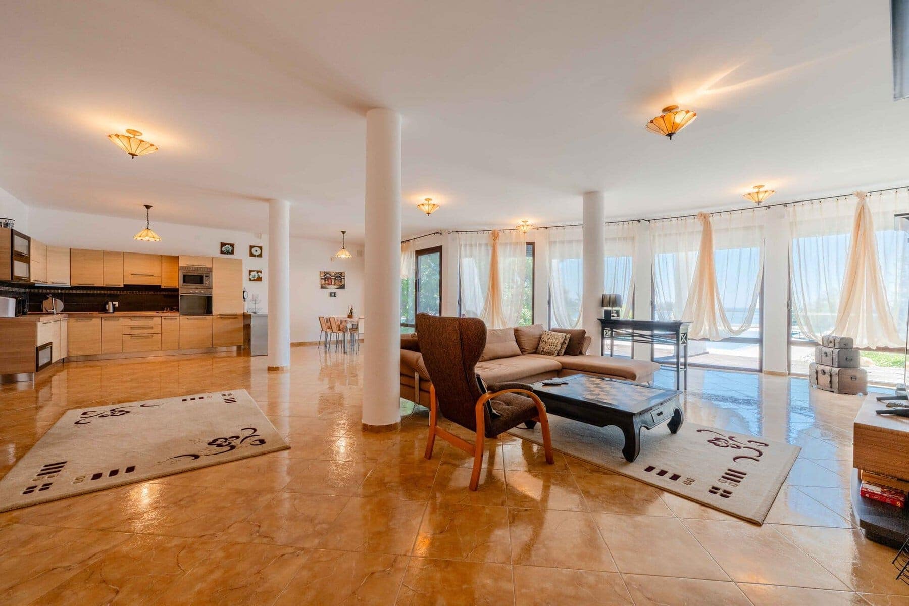 Waterfront Villa with private pool, Utjeha, Bar (7)