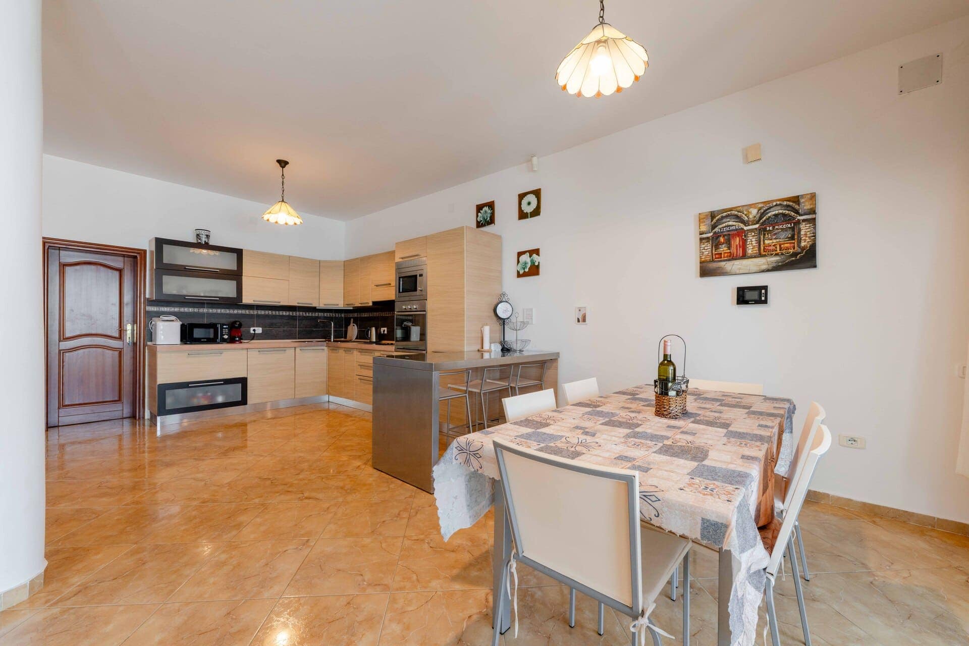 Waterfront Villa with private pool, Utjeha, Bar (10)
