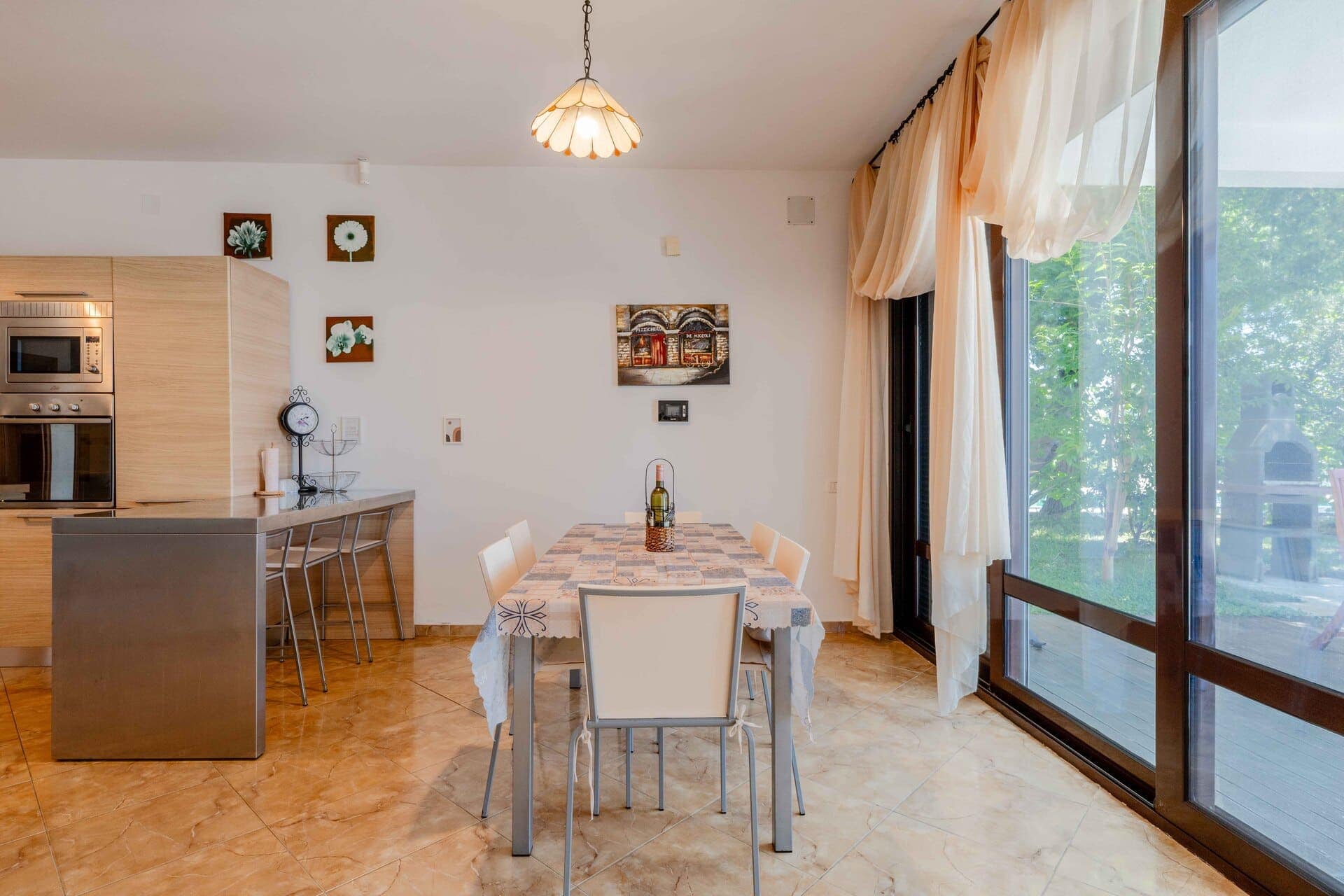 Waterfront Villa with private pool, Utjeha, Bar (11)