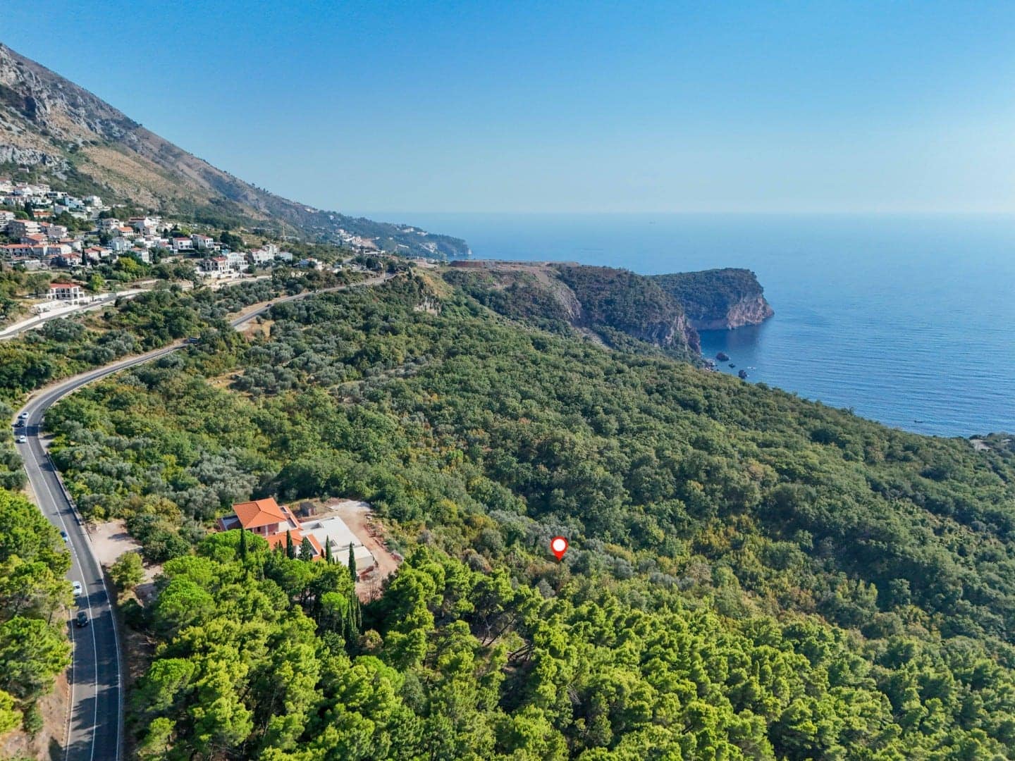Urbanised Land for Villa Development, Sveti Stefan (9)