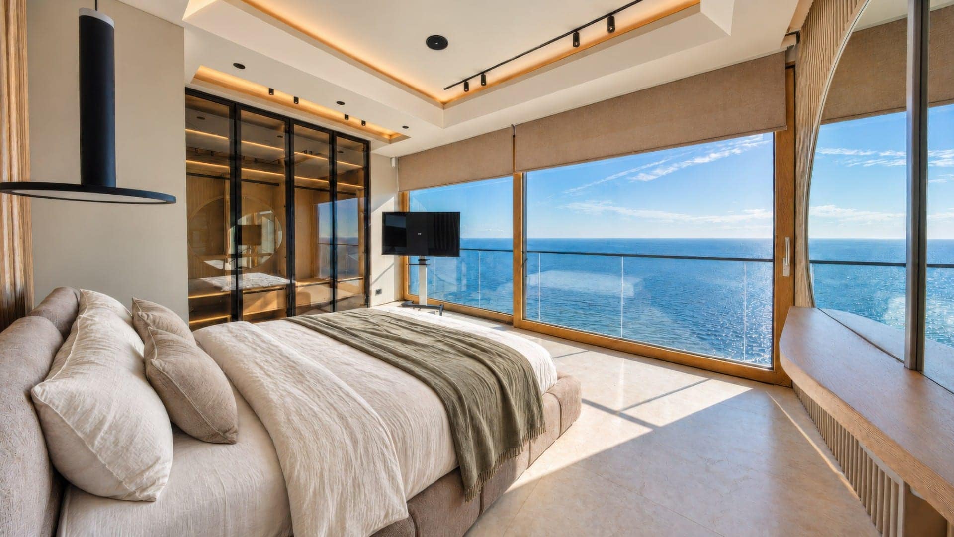 Einzigartige Villa mit Pool und panoramischem Meerblick, Budva, Skočiđevojka (16)