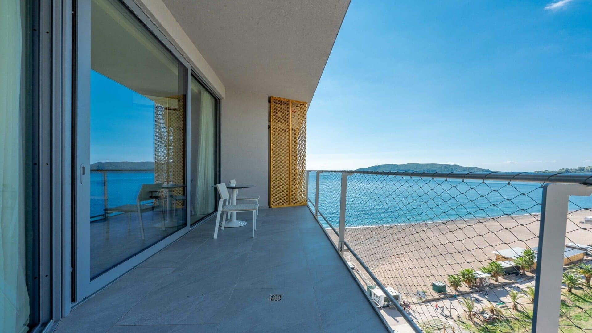 One-Bedroom Beachfront Apartment, Budva · Becici