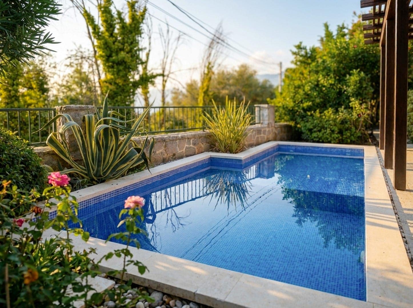 Three-Bedroom Villa with Sea View Donja Lastva Tivat (4)
