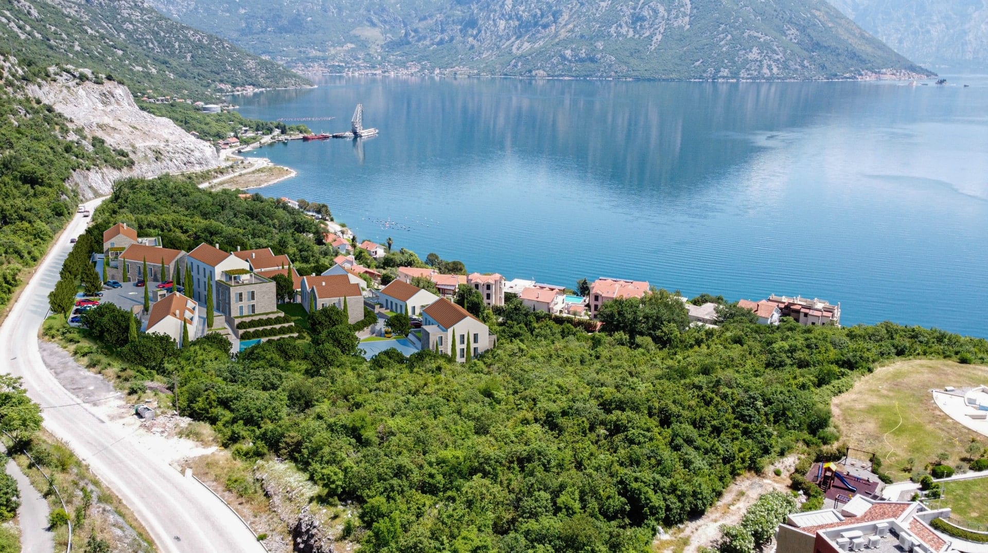 Urbanized land Morinj, Kotor, Kotor · Morinj