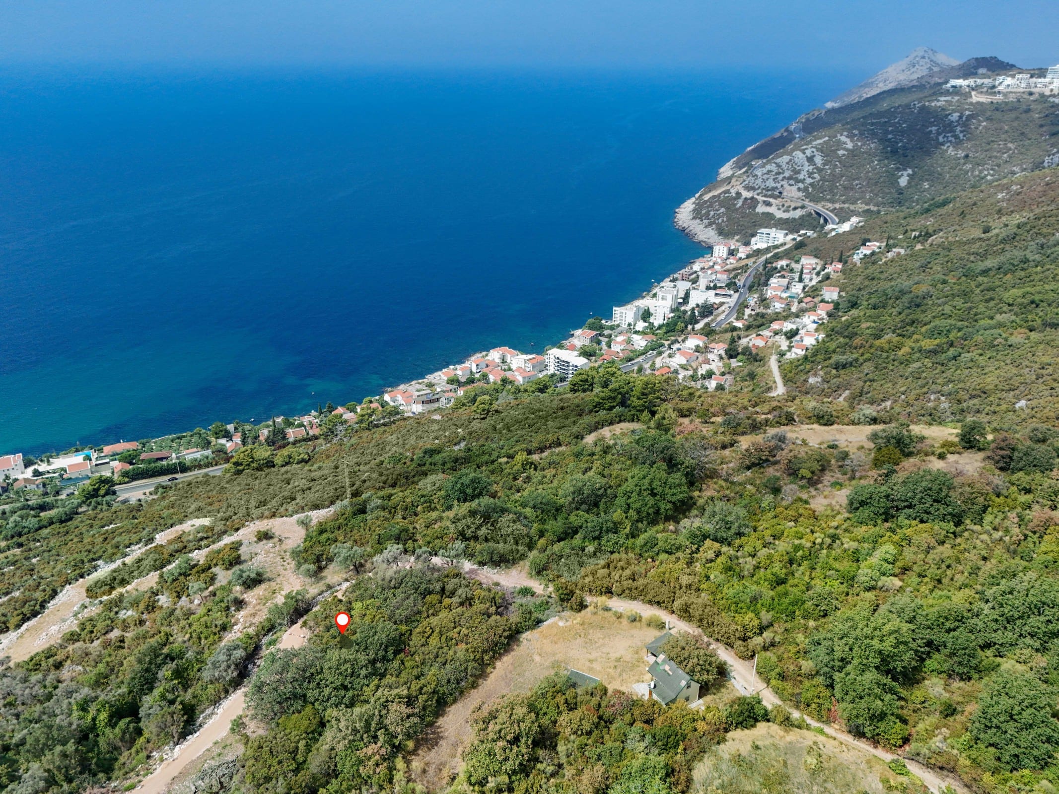 Land for the construction of tourist villas and apartments, Dobre Vode, Bar · Dobre Vode
