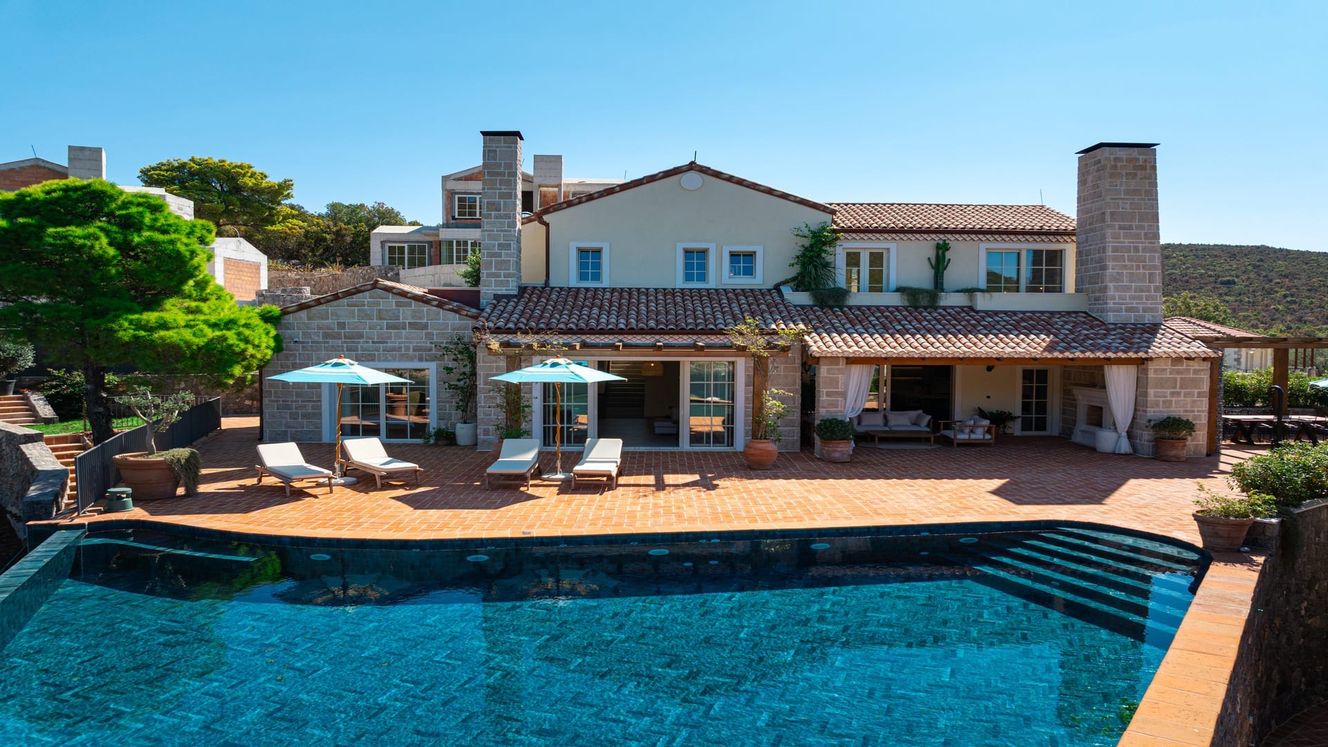 Luksuzna vila na obali s bazenom, Herceg Novi · Zanjice