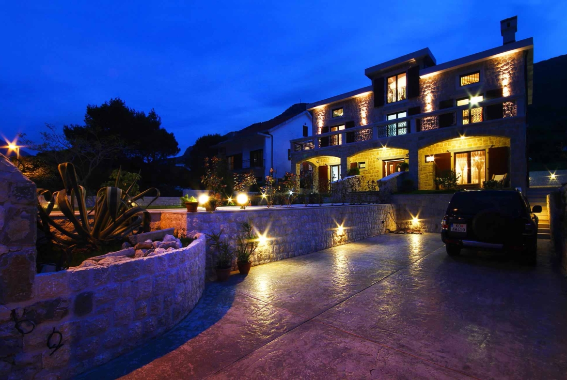 Seafront villa for sale in Bay of Kotor