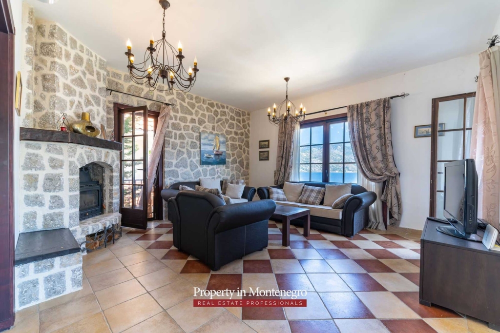 Luxury stone house for sale in Bay of Kotor