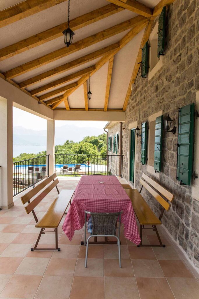 Luxury stone villa for sale in Lustica Bay
