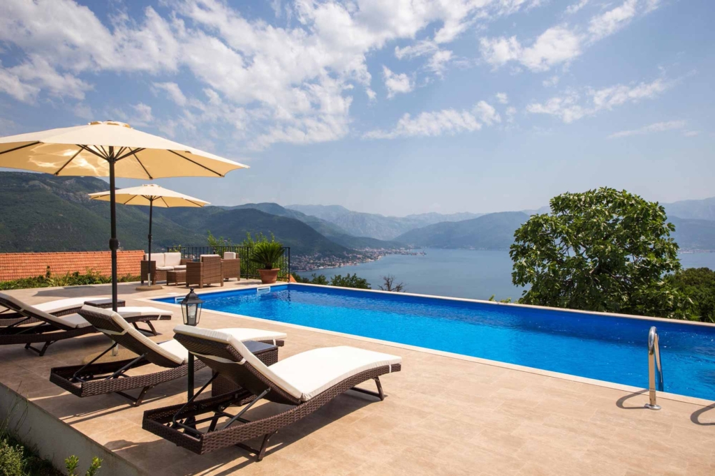 Luxury stone villa for sale in Lustica Bay