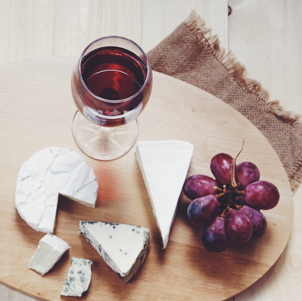 Wine and cheese tasting