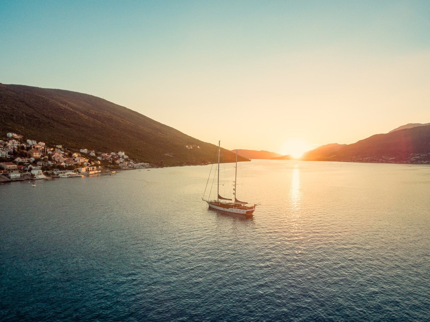 sunset in montenegro travel discover buy property in montenegro