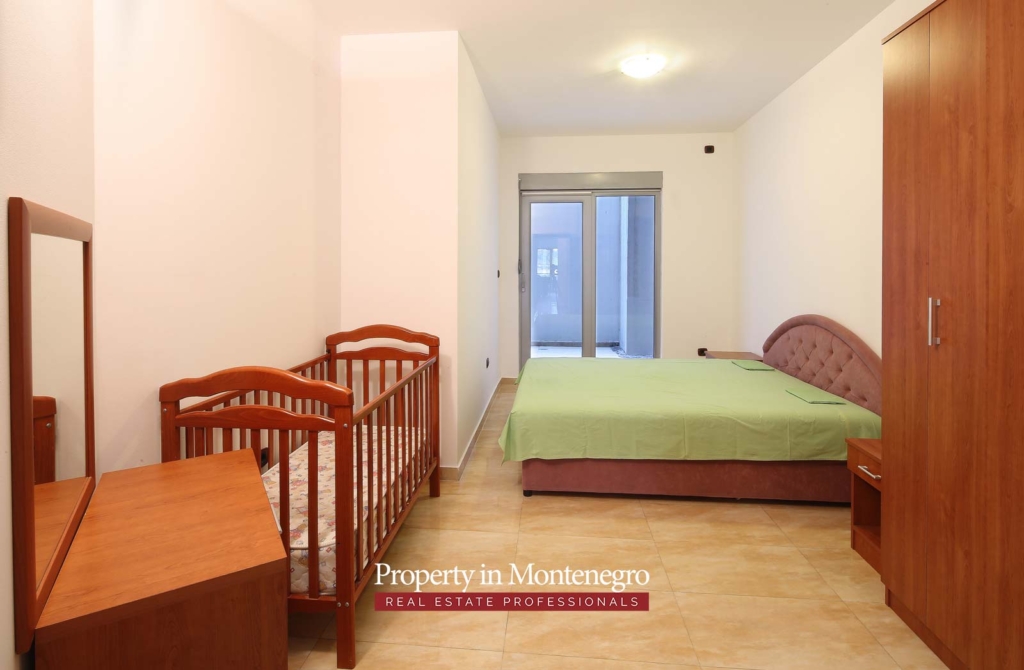 First line apartment for sale in Budva