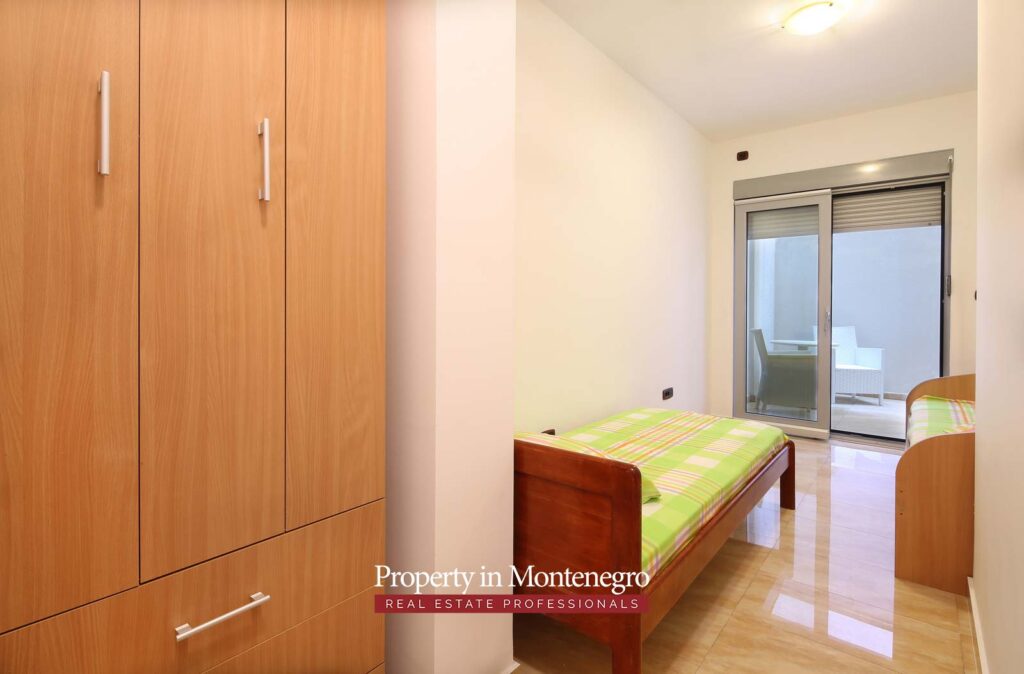 First line apartment for sale in Budva