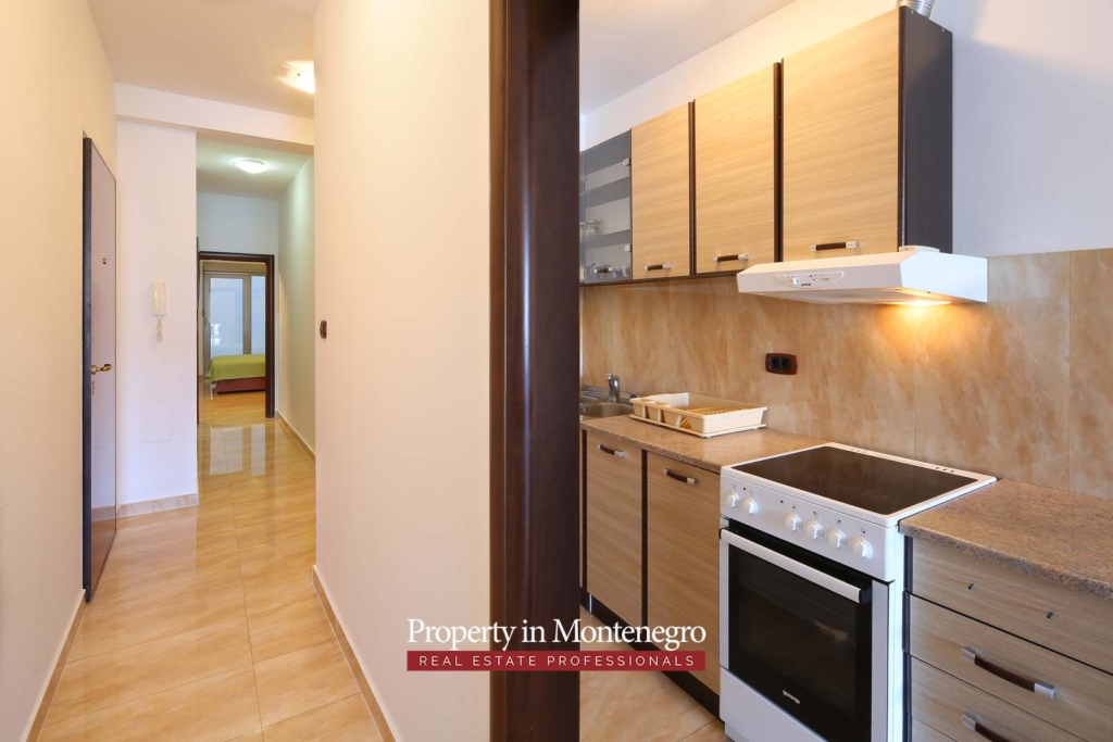 First line apartment for sale in Budva