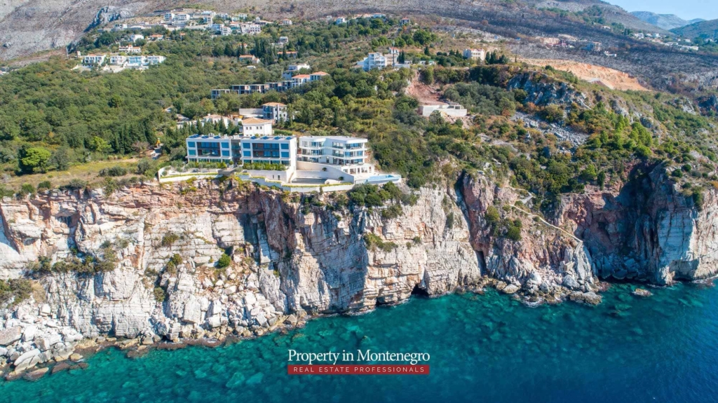 First line luxury villa for sale in Budva Riviera