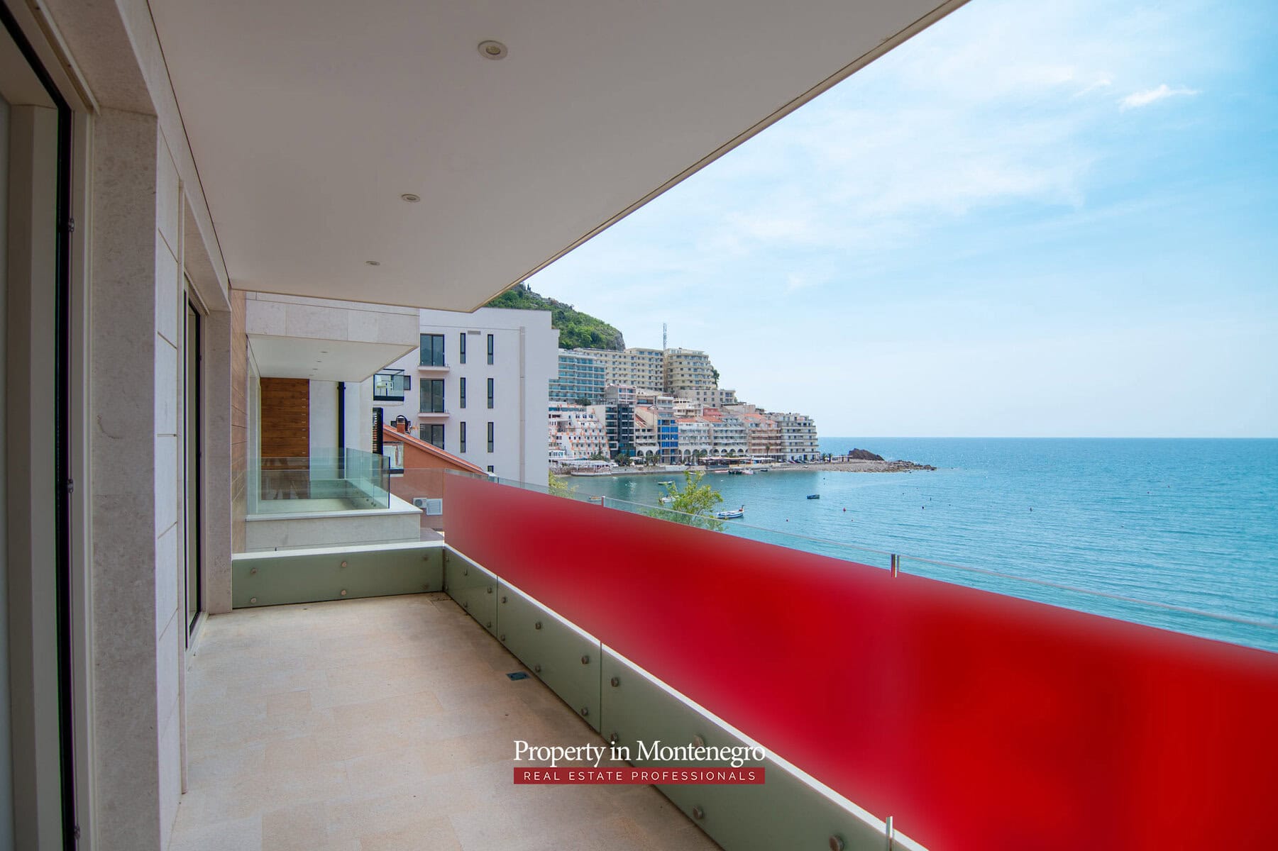 First line three bedroom apartment for sale in Budva 2