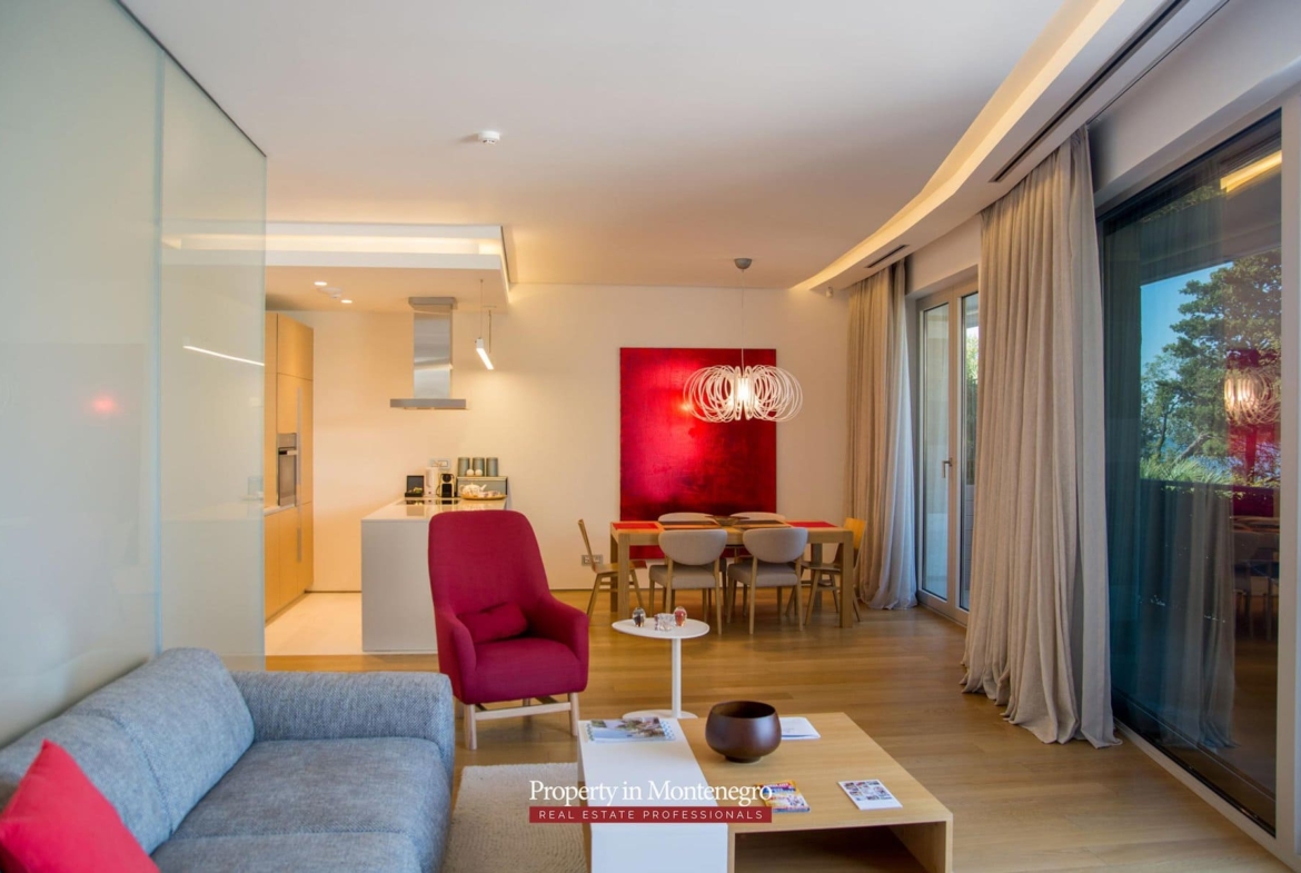 Luxury two bedroom in Budva