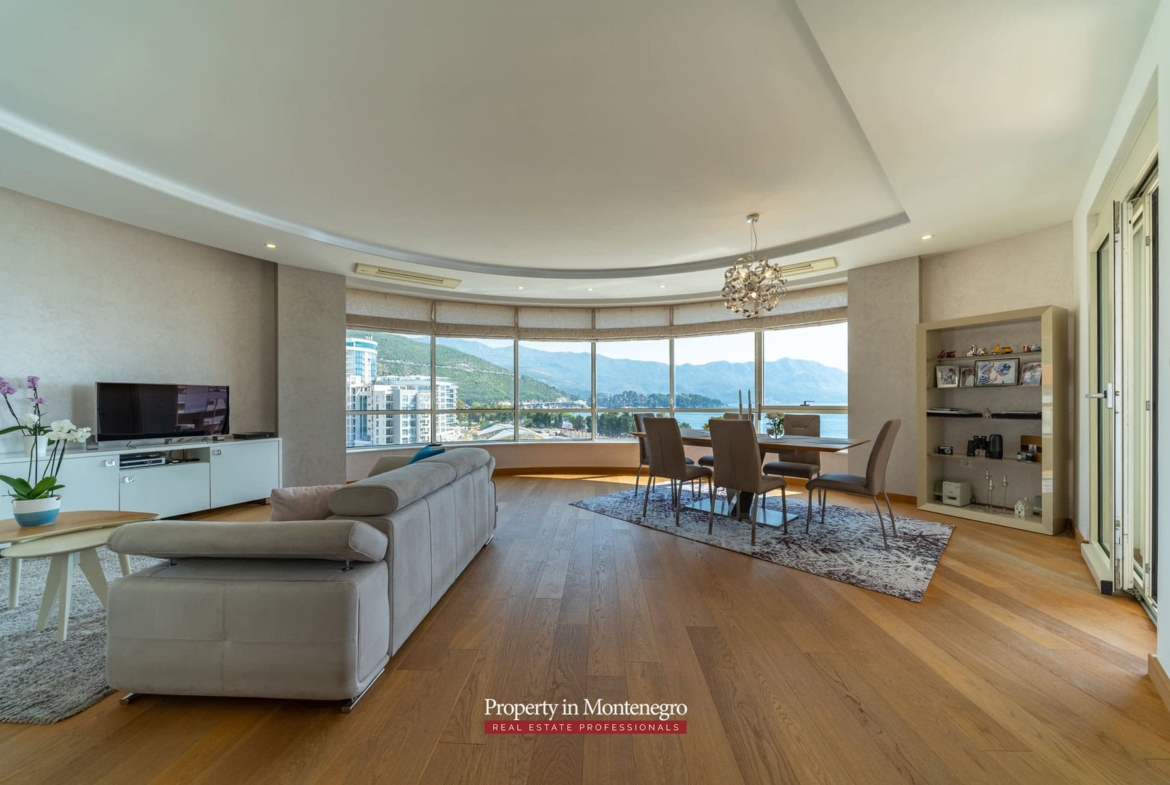 Luxury apartment for sale near city center of Budva