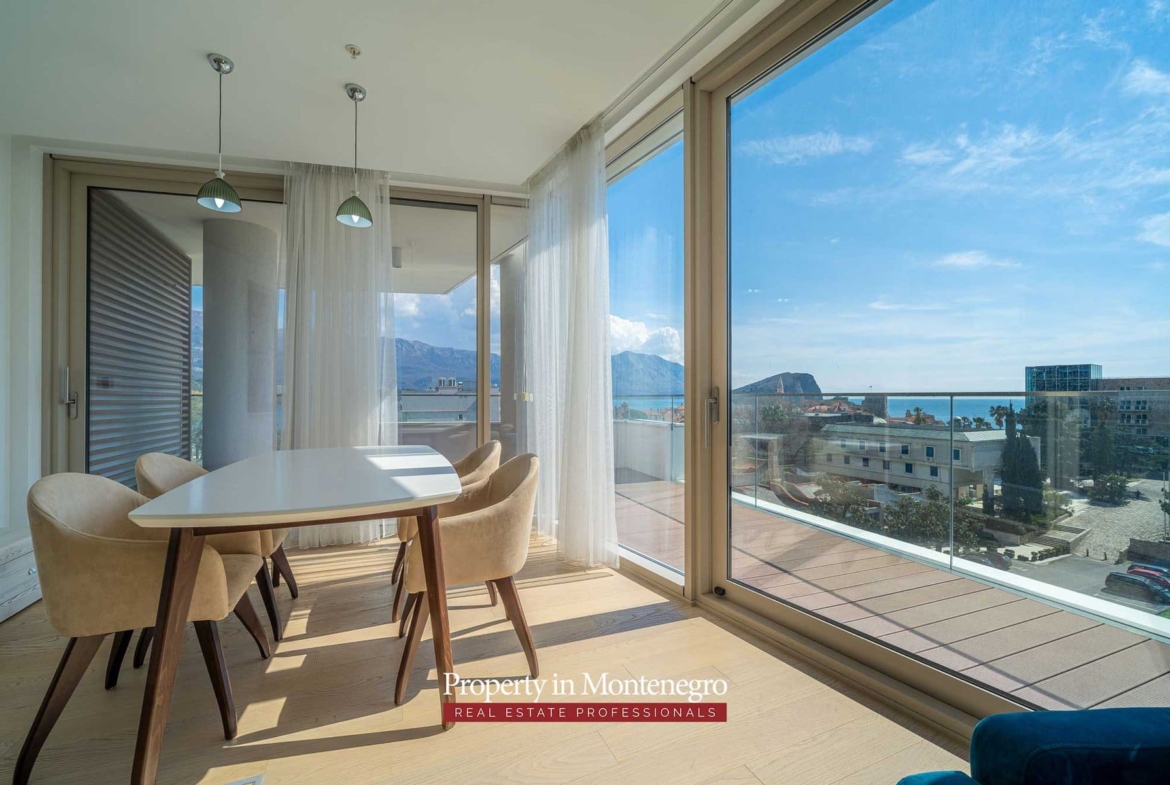 Luxury apartment for sale in Budva