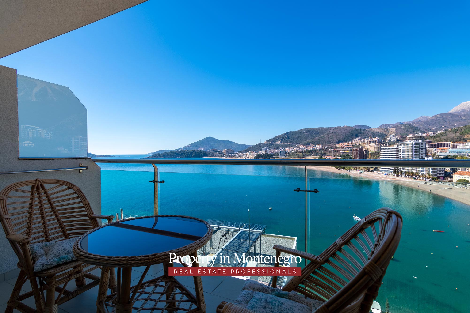 Furnished apartment for sale in Budva Riviera