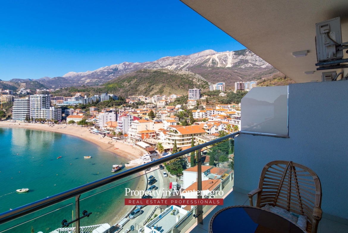 Furnished apartment for sale in Budva Riviera