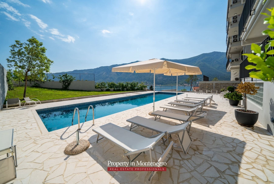 Three bedroom penthouse for sale in Bay of Kotor