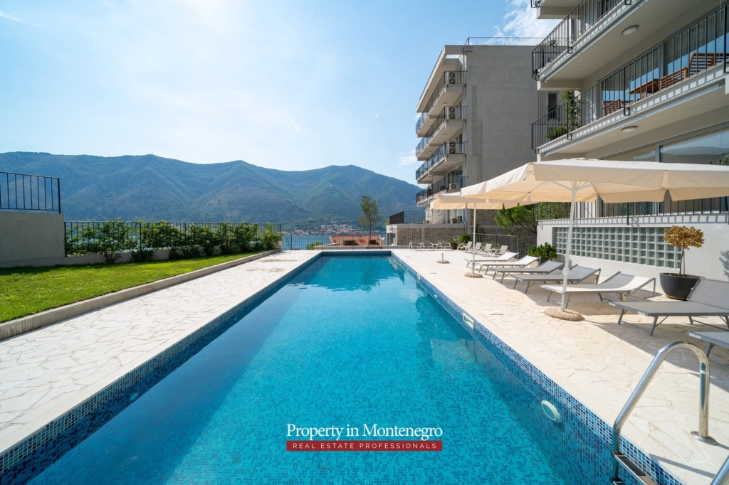 Three bedroom penthouse for sale in Bay of Kotor