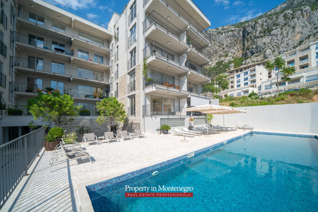 Three bedroom penthouse for sale in Bay of Kotor