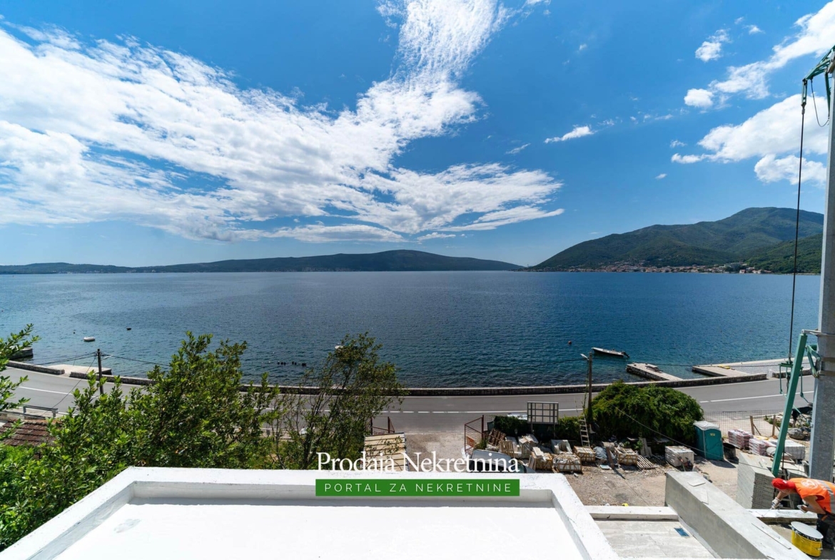 Seafront apartments for sale in Tivat Bay