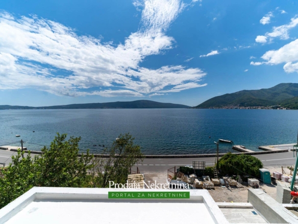 Seafront apartments for sale in Tivat Bay