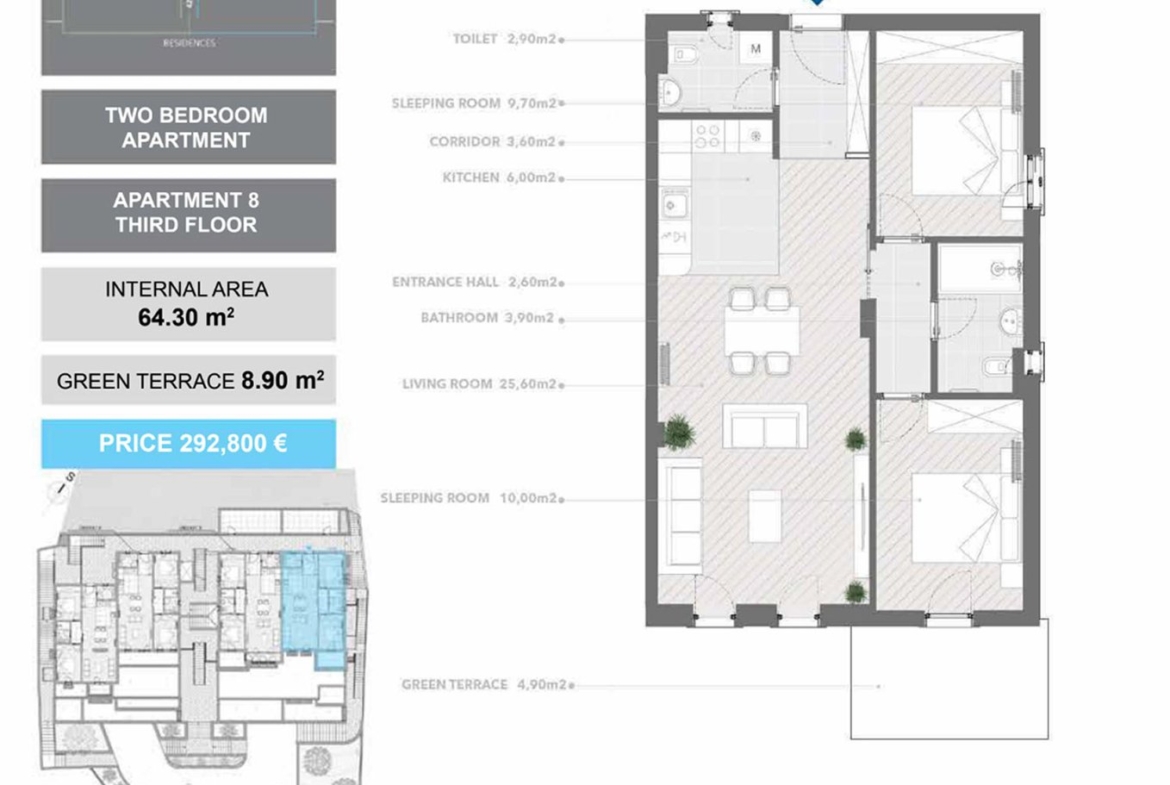 Seafront apartments for sale in Tivat Bay