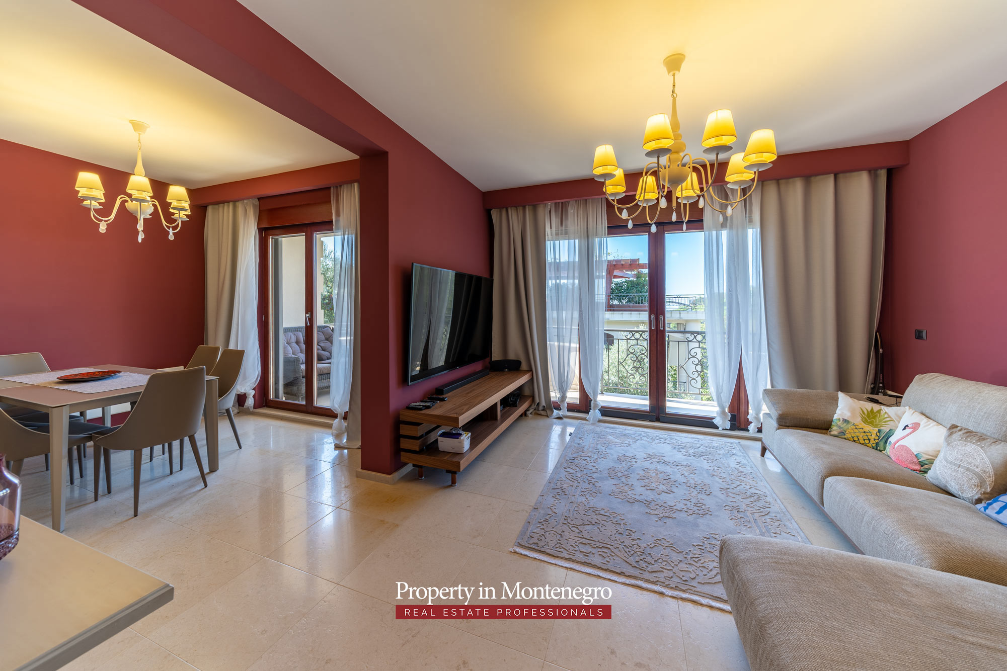 Two bedroom apartment in Petrovac