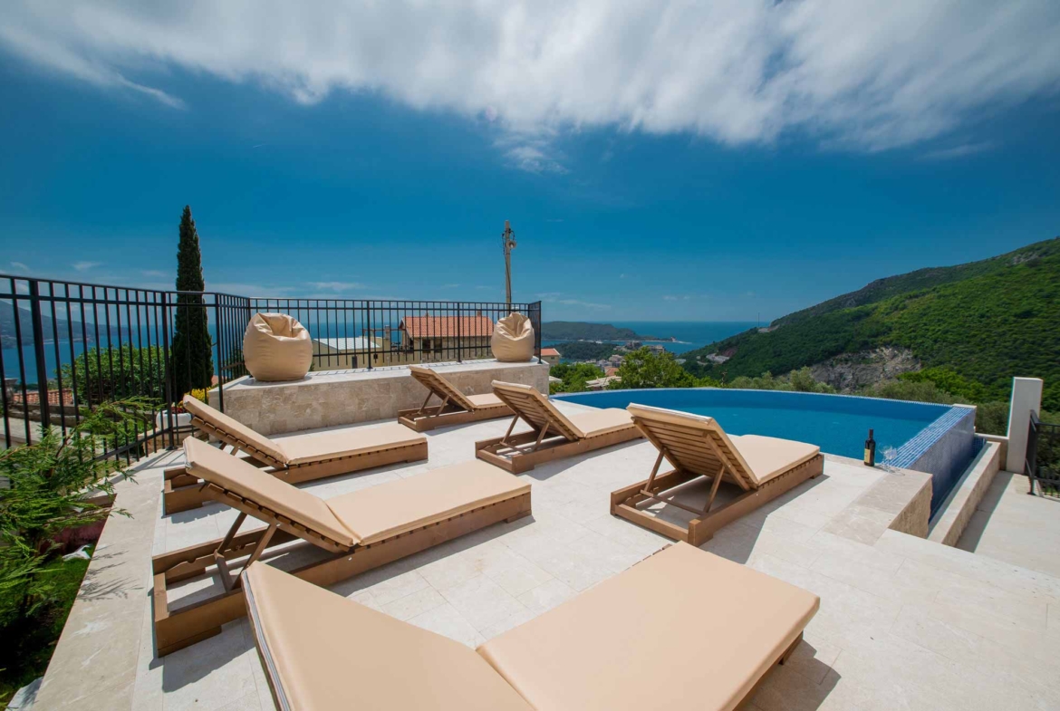 House with seaaview for sale in Budva Riviera