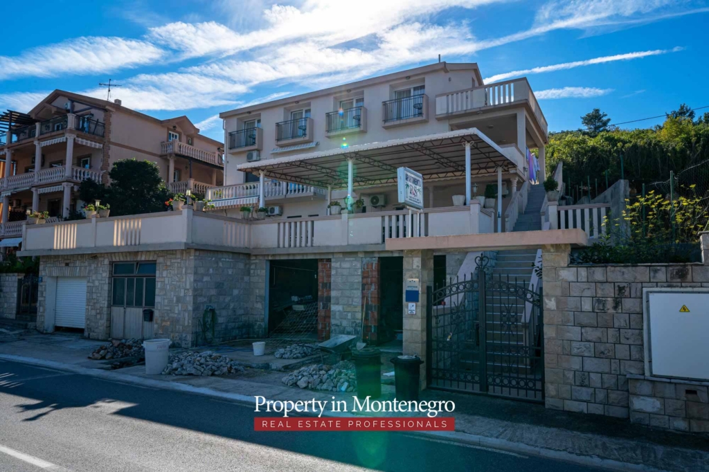 Mini hotel for sale in Tivat Bay