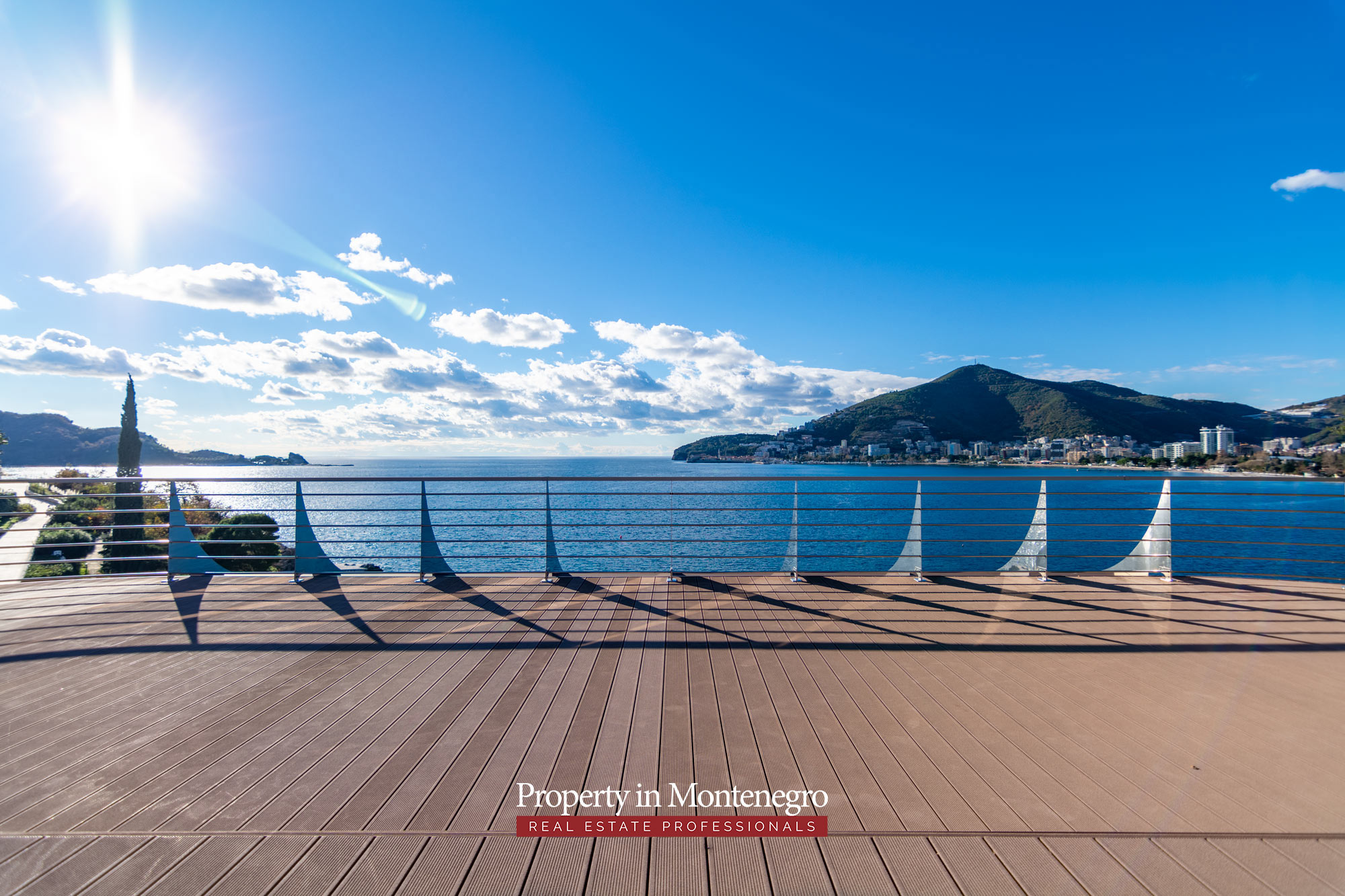 Waterfront penthouse for sale in Budva