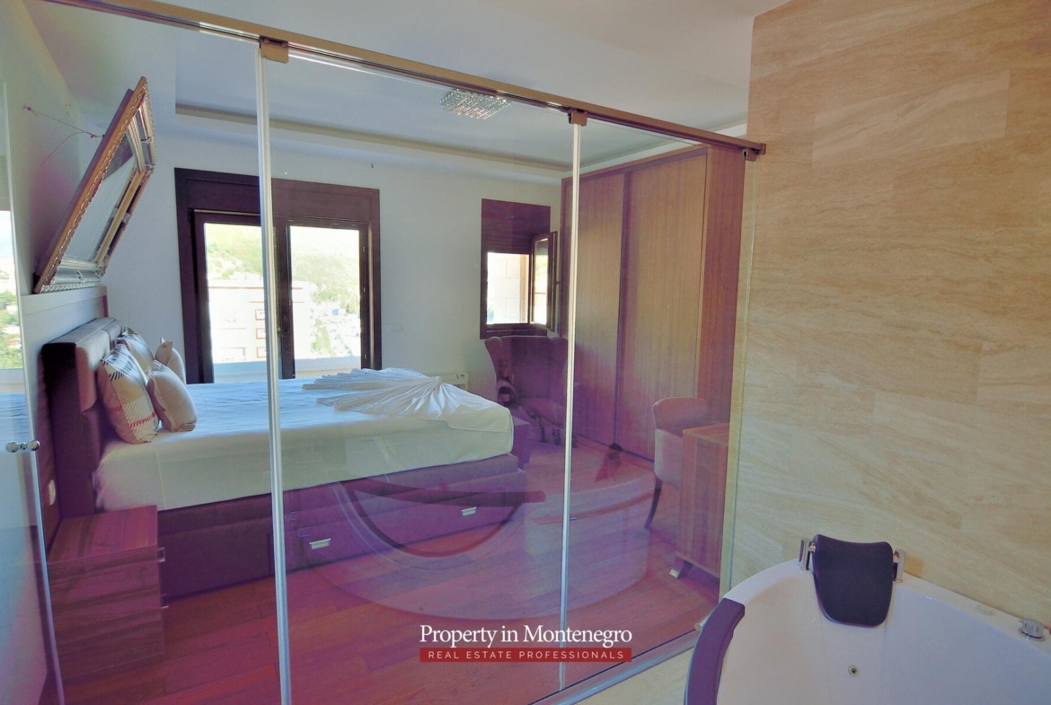 Luxury penthouse for sale in Budva