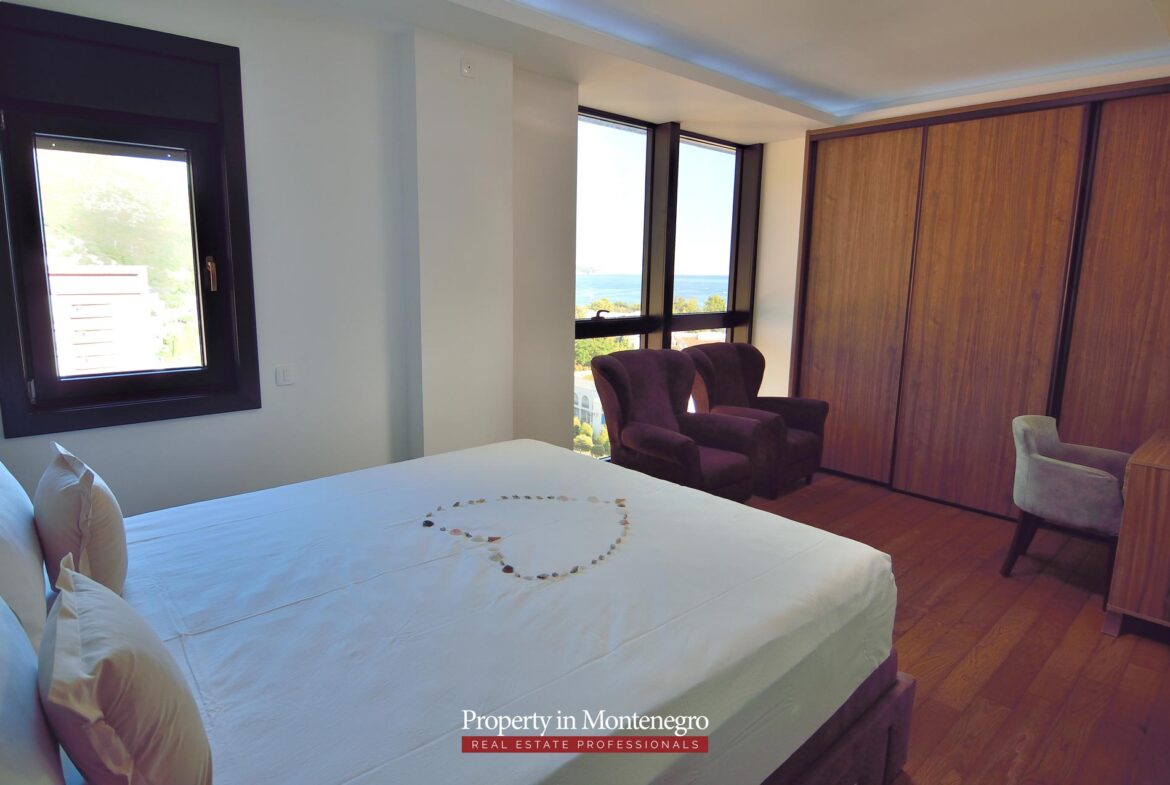 Luxury penthouse for sale in Budva