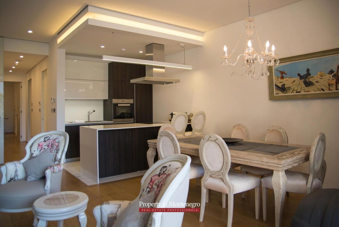 Luxury two bedroom apartment for sale in Budva