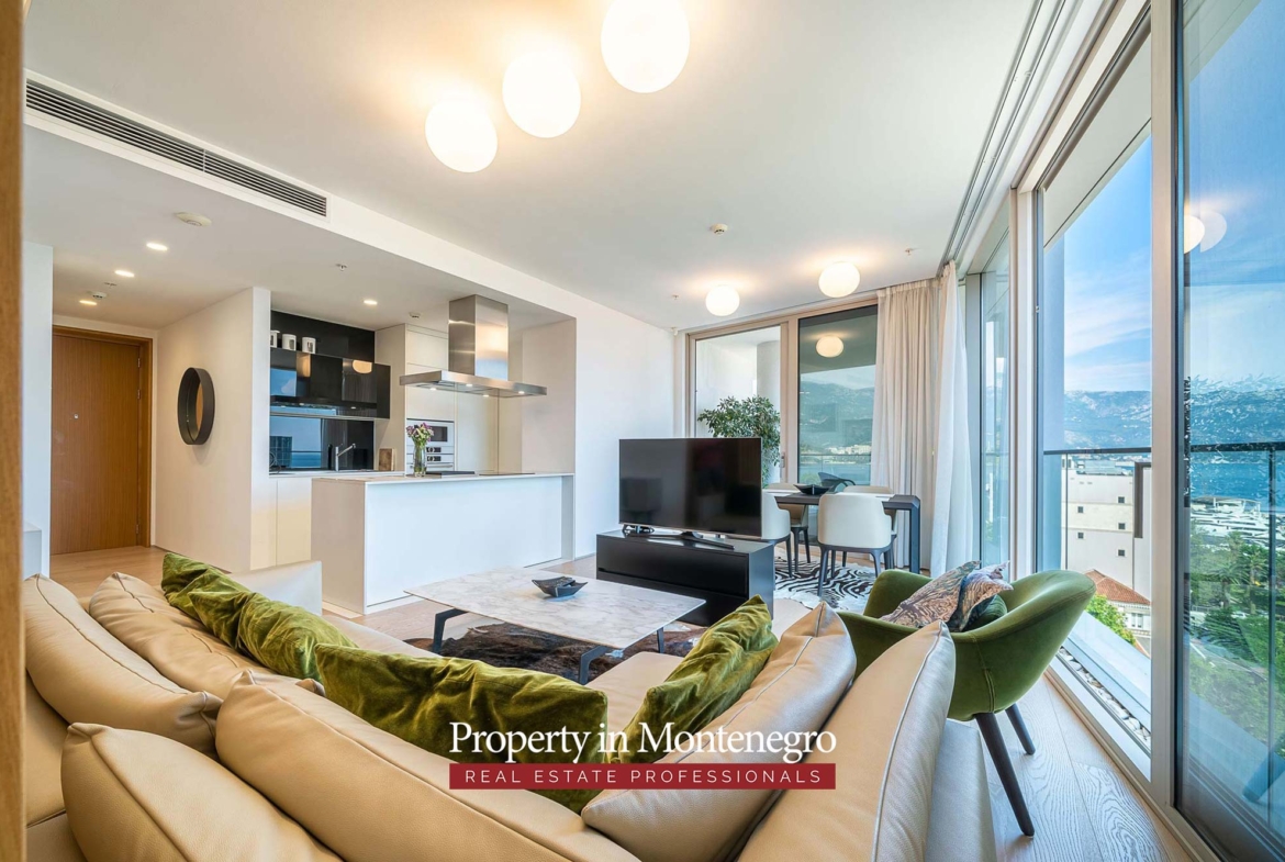 Luxury apartment for sale in Budva