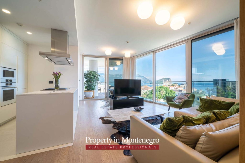 Luxury apartment for sale in Budva