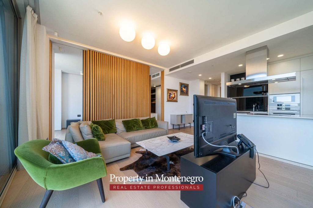 Luxury apartment for sale in Budva