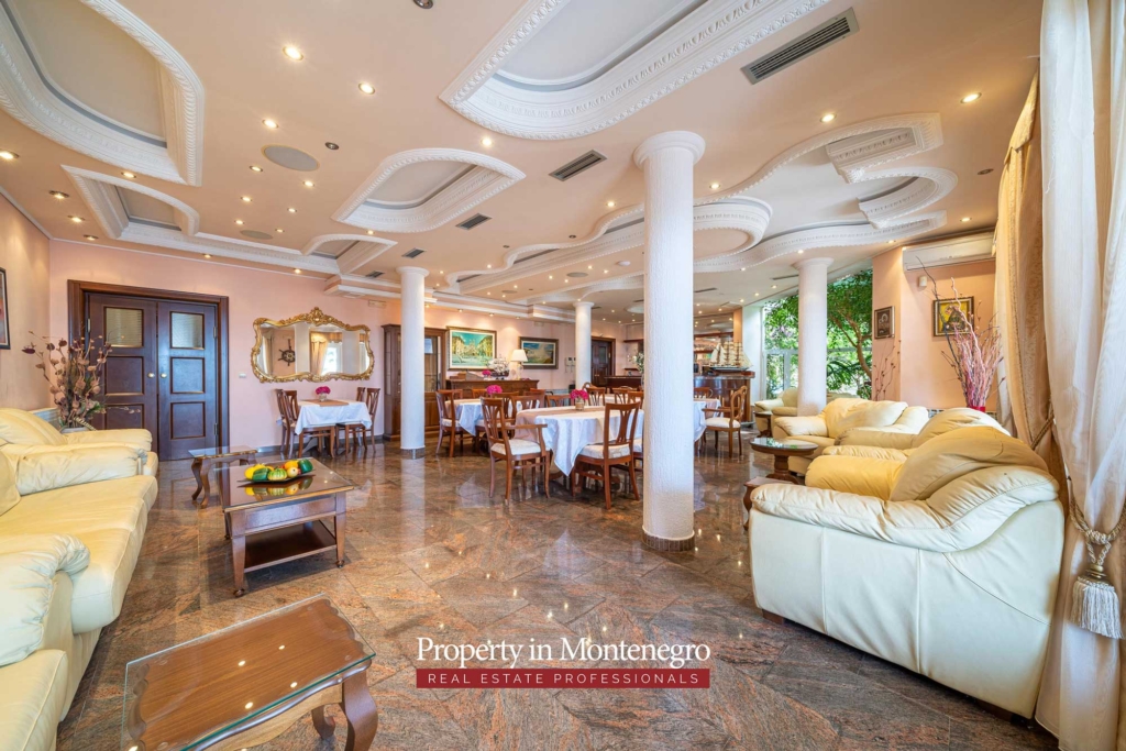 Waterfront villa for sale in Budva