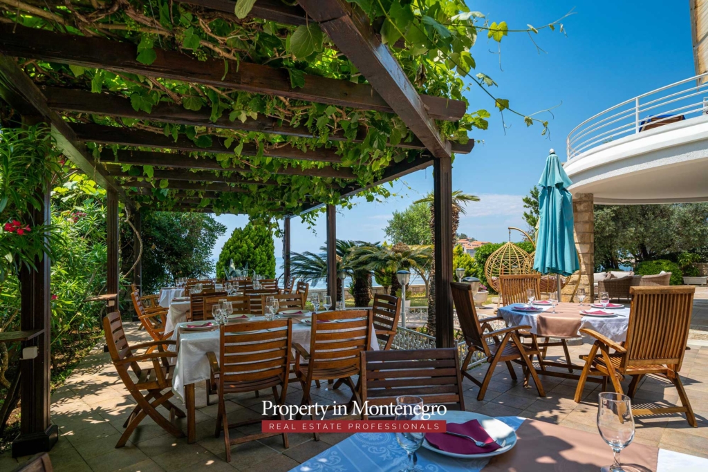 Waterfront villa for sale in Budva