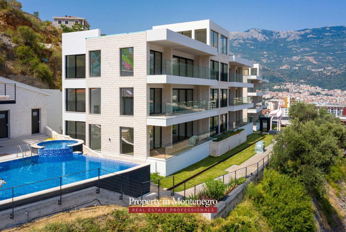 Luxury apartments for sale in Budva