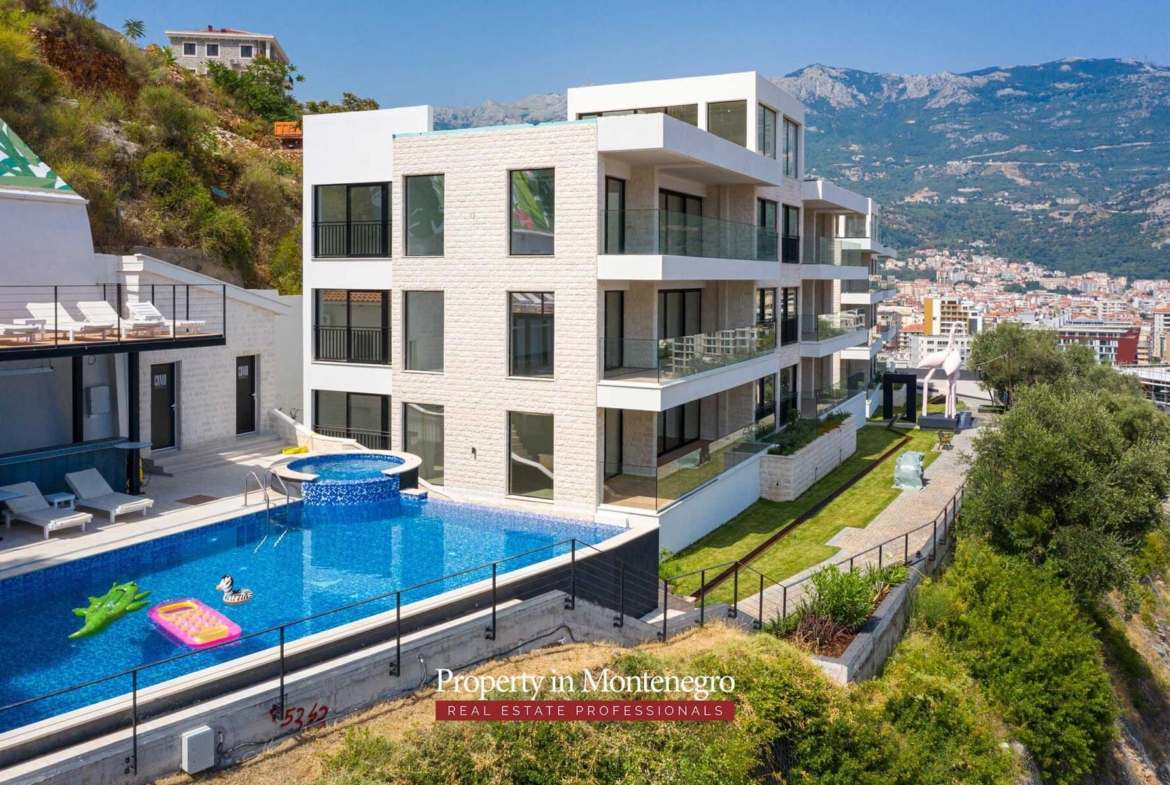 Luxury apartments for sale in Budva